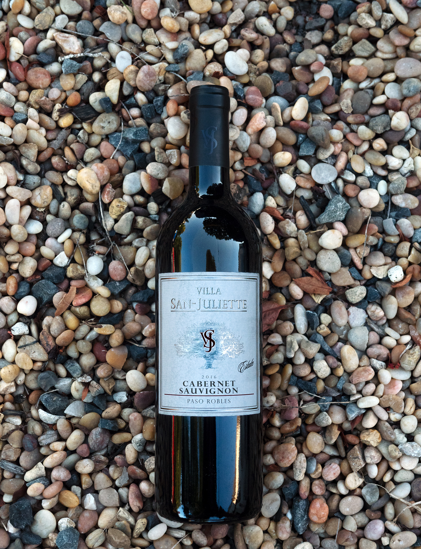 Villa San-Juliette 2016 'VSJ' Paso Robles Estate Cabernet Sauvignon 750ml Wine Bottle