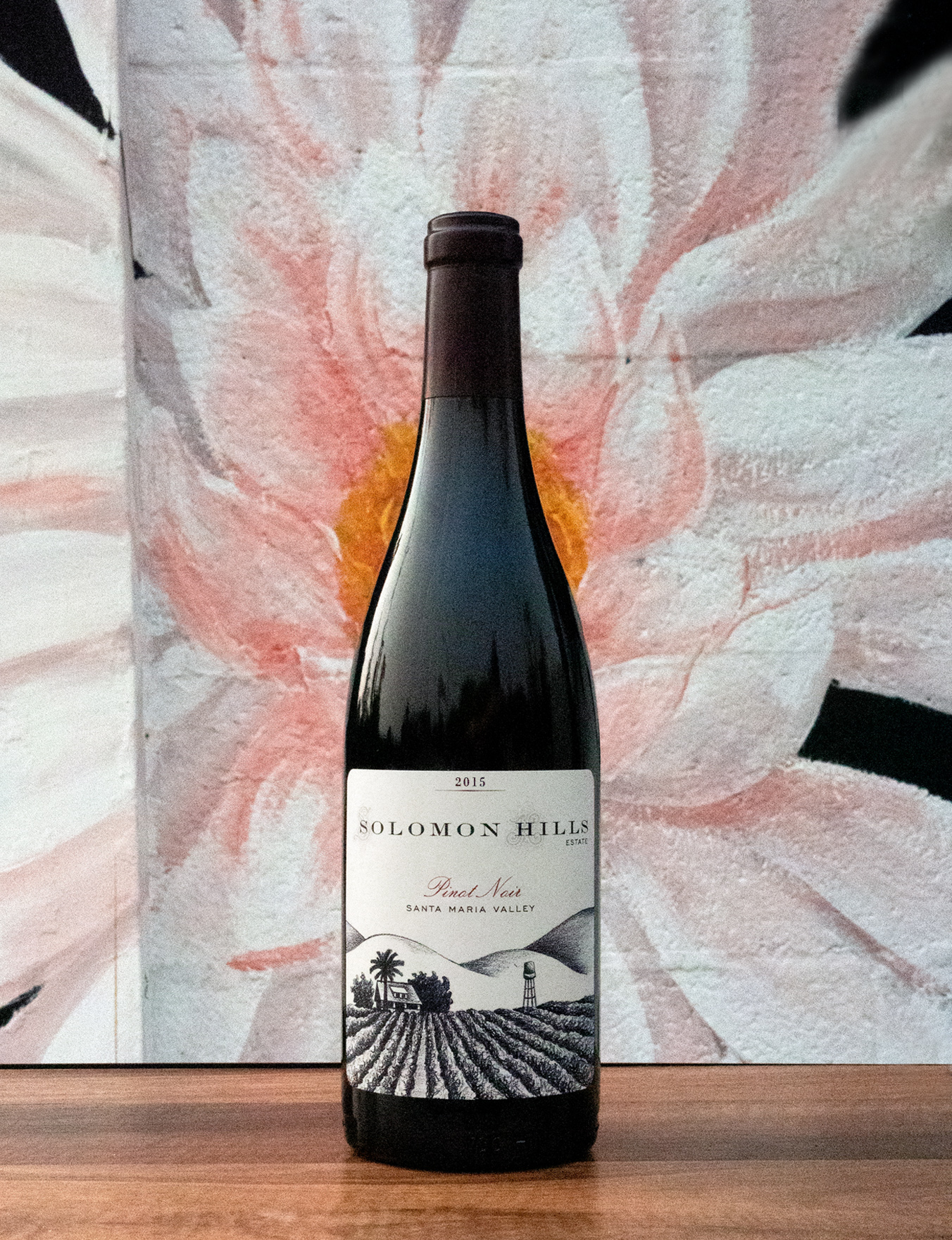 Solomon Hills Estate 2015 Santa Maria Valley Pinot Noir 750ml Wine Bottle