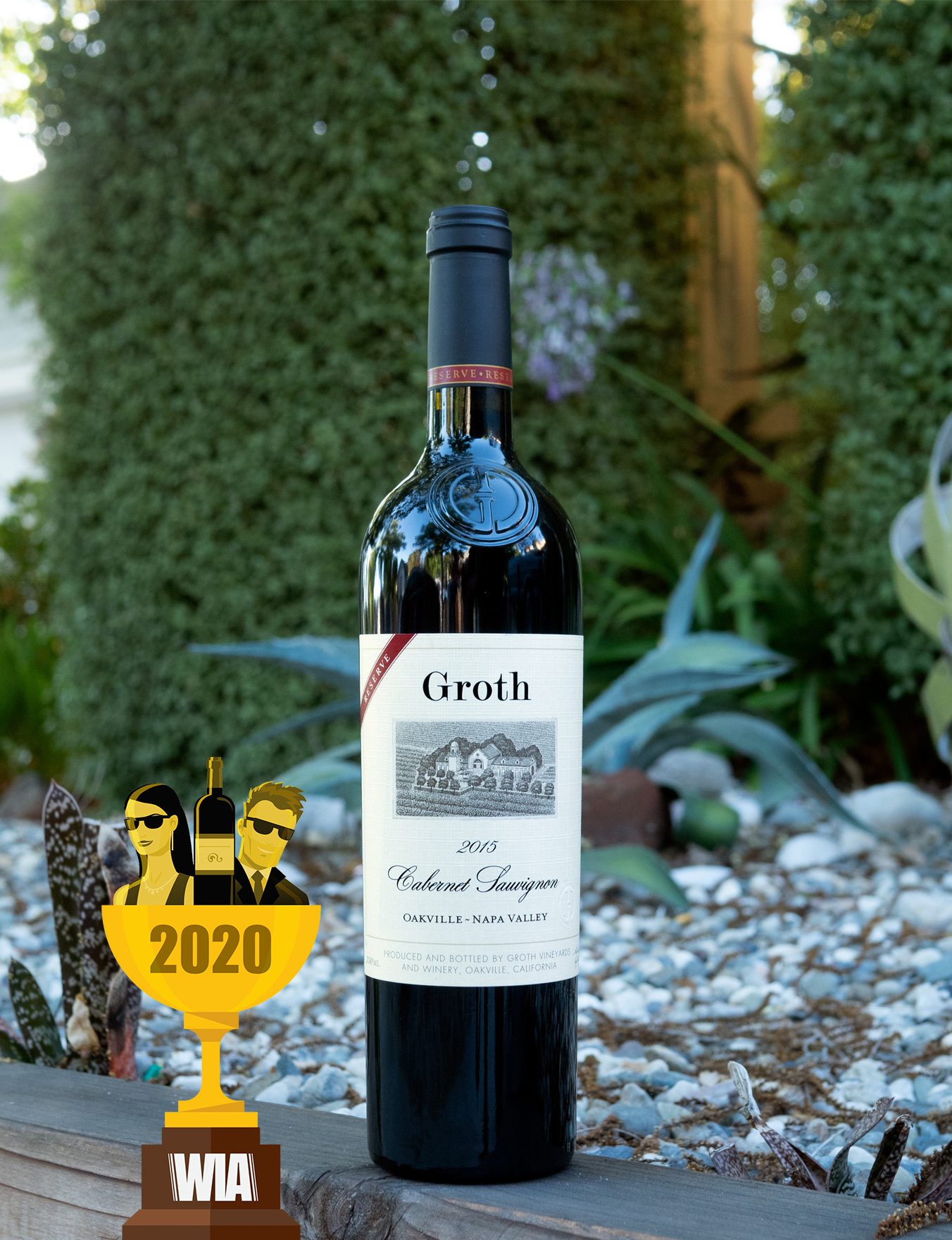 Groth 2015 Oakville Reserve Cabernet Sauvignon 750ml Wine Bottle