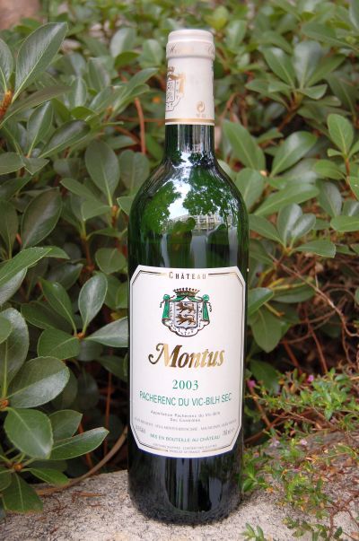 Chateau Montus 2003 Pacherenc du Vic-Bilh 750ml Wine Bottle