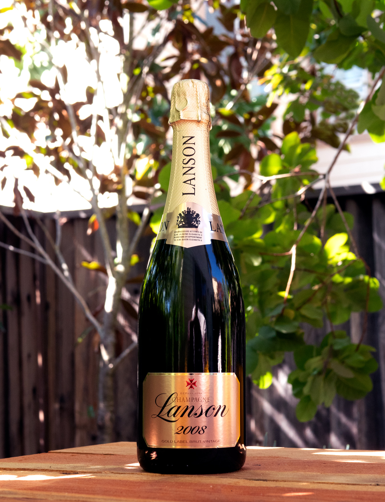 Champagne Lanson 2008 'Gold Label' Brut Vintage 750ml Wine Bottle