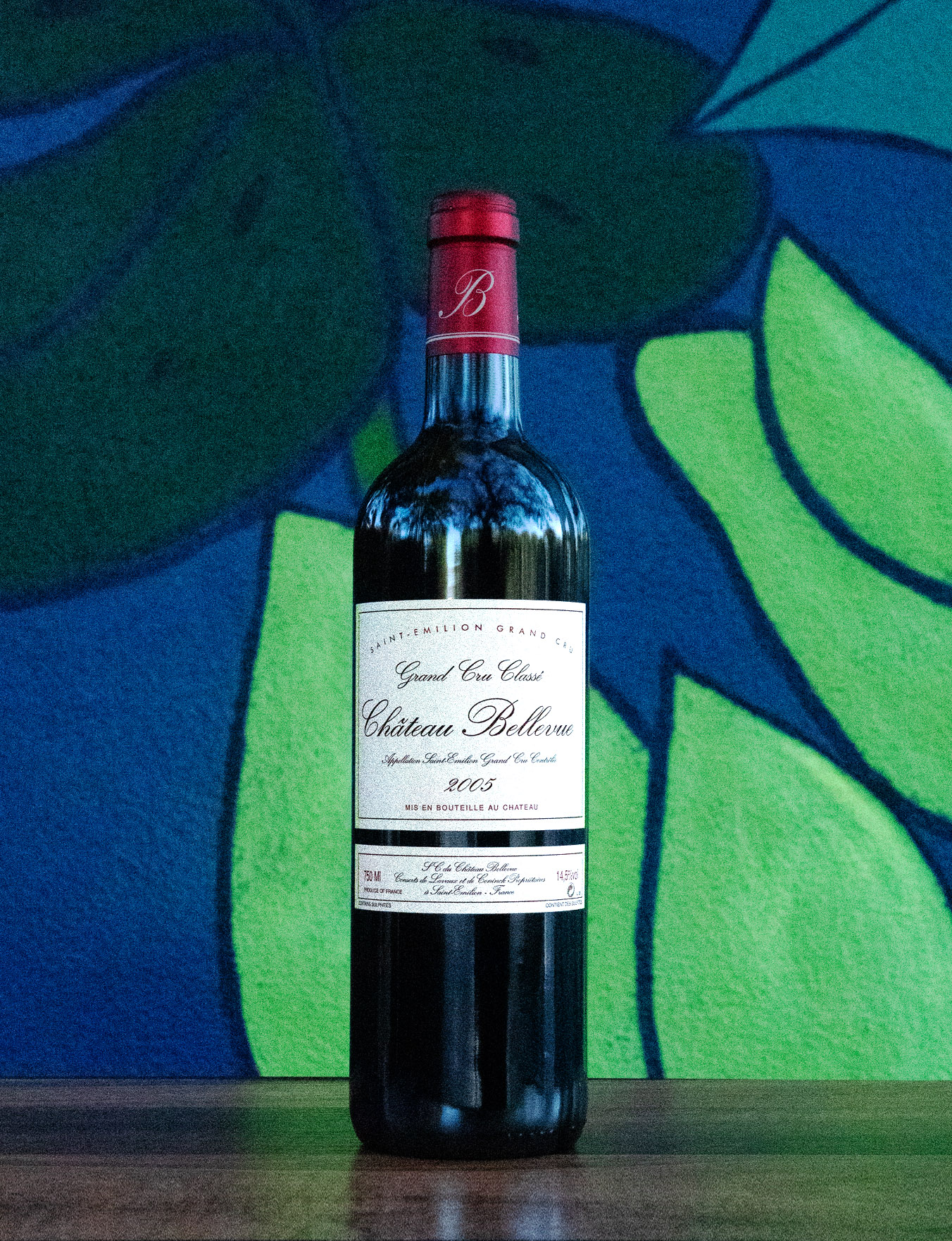 Château Bellevue 2005 Saint-Émilion Grand Cru AOC 750ml Wine Bottle