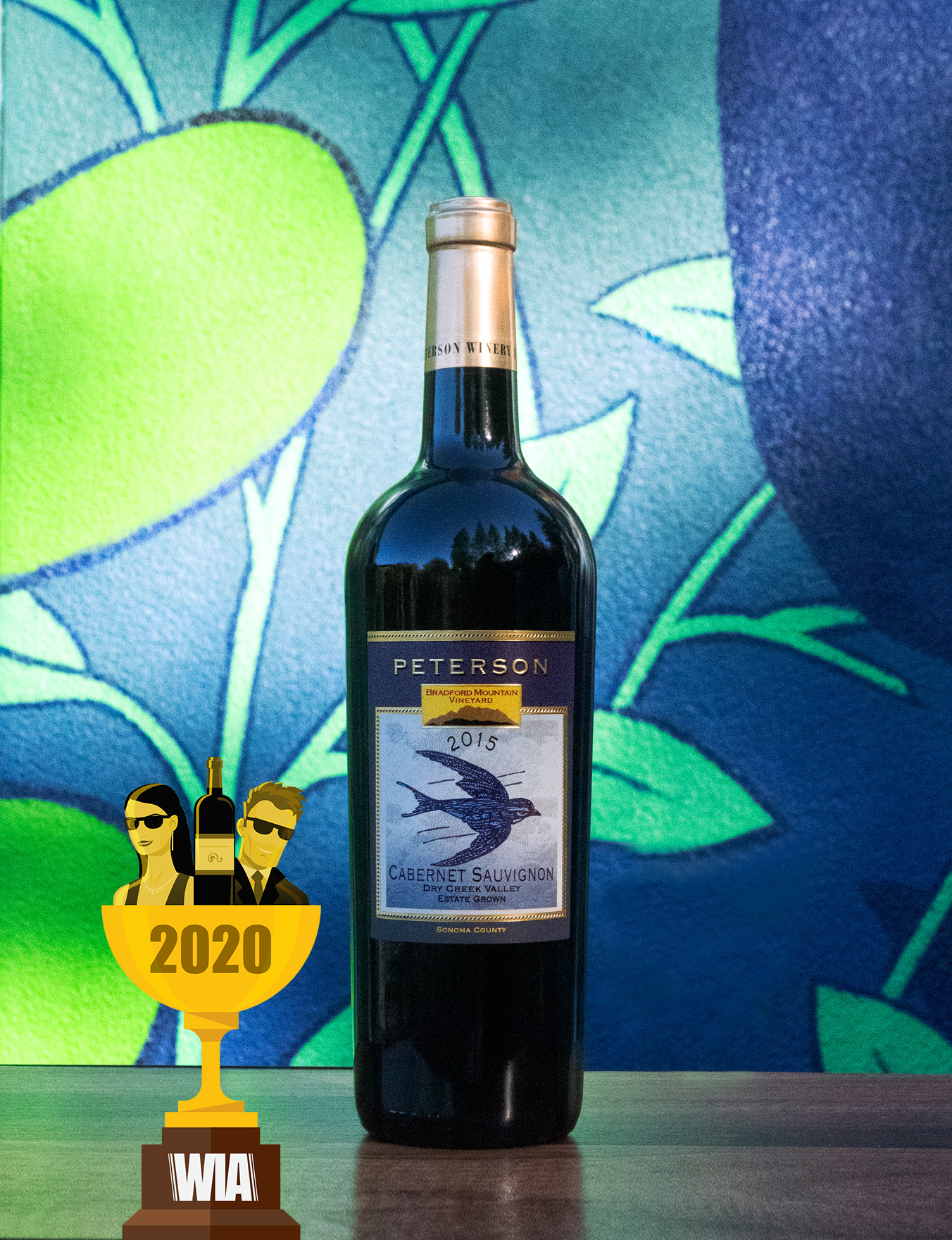 Peterson 2015 Bradford Mountain Estate Dry Creek Cabernet Sauvignon 750ml Wine Bottle