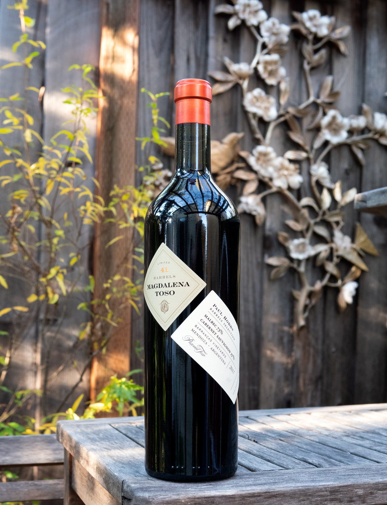 Pascual Toso 2017 'Magdalena' Paul Hobbs Barrels Selection Red 750ml Wine Bottle