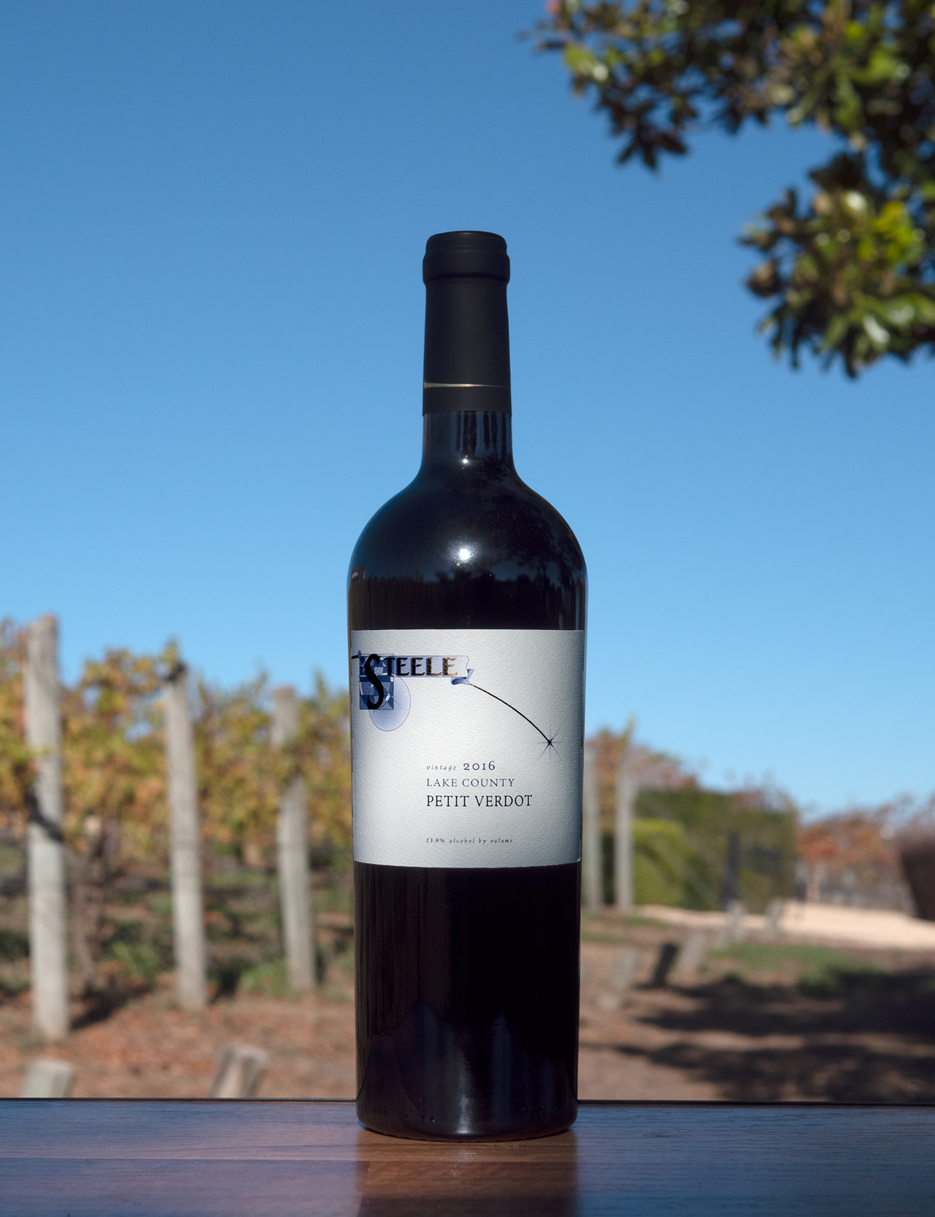 Steele 2016 Stymie Bench Vineyard Lake County Petit Verdot 750ml Wine Bottle