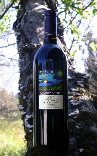 Starry Night Winery 2007 Alexander Valley Zinfandel 'The Caboose' 750ml Wine Bottle