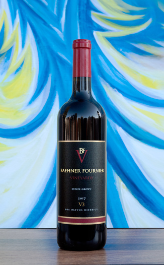Baehner Fournier Vineyards 2017 'V3' Los Olivos District Cabernet Blend 750ml Wine Bottle