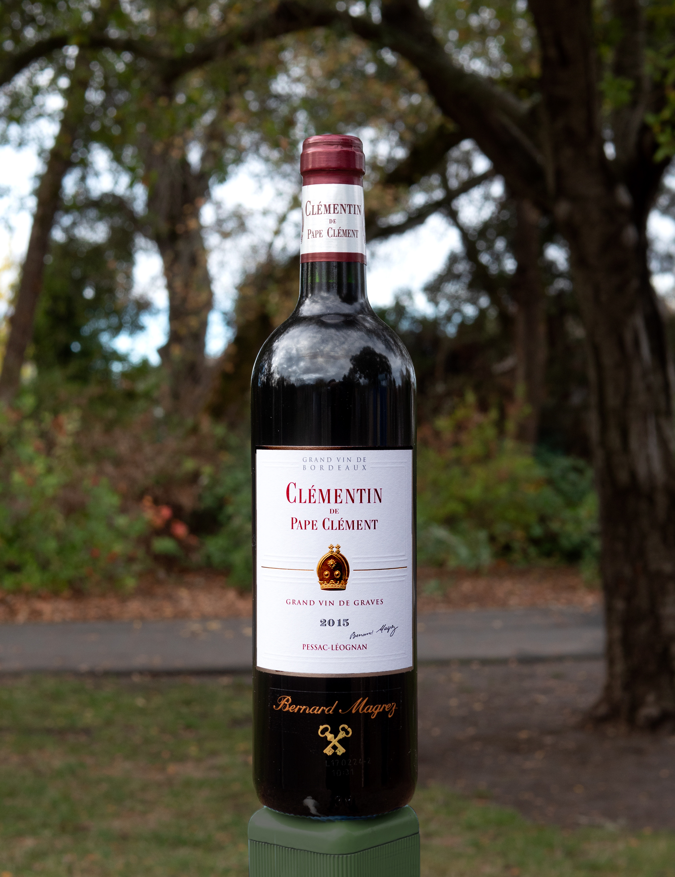 Château Pape Clément 2015 'Clémentin' Pessac-Léognan AOC 750ml Wine Bottle