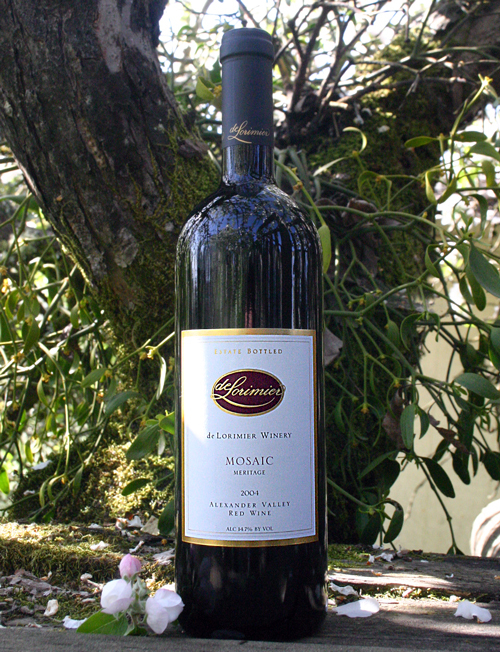 deLorimier 2004 Estate Meritage 750ml Wine Bottle