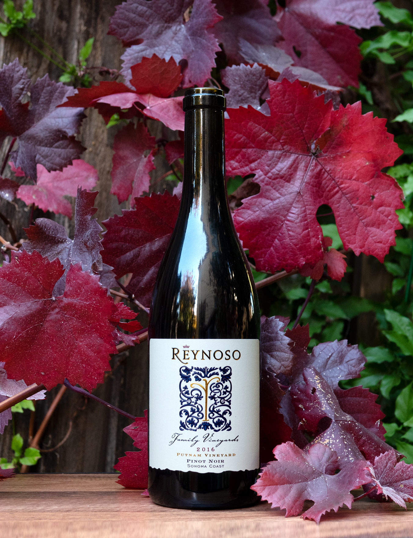 Reynoso Family Vineyards 2016 Putnam Vineyard Sonoma Coast Pinot Noir 750ml Wine Bottle