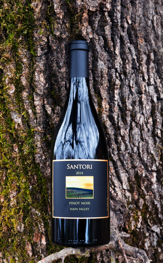 Santori 2014 Carneros Napa Valley Pinot Noir 750ml Wine Bottle