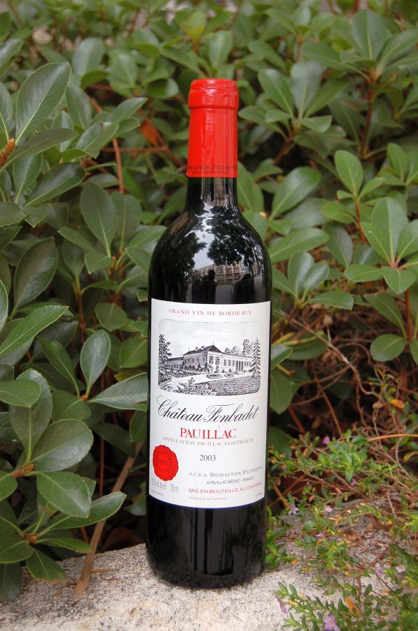 Château Fonbadet 2003 Pauillac 750ml Wine Bottle