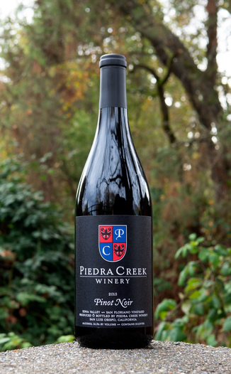 Piedra Creek 2013 San Floriano Vineyard Edna Valley Pinot Noir 750ml Wine Bottle