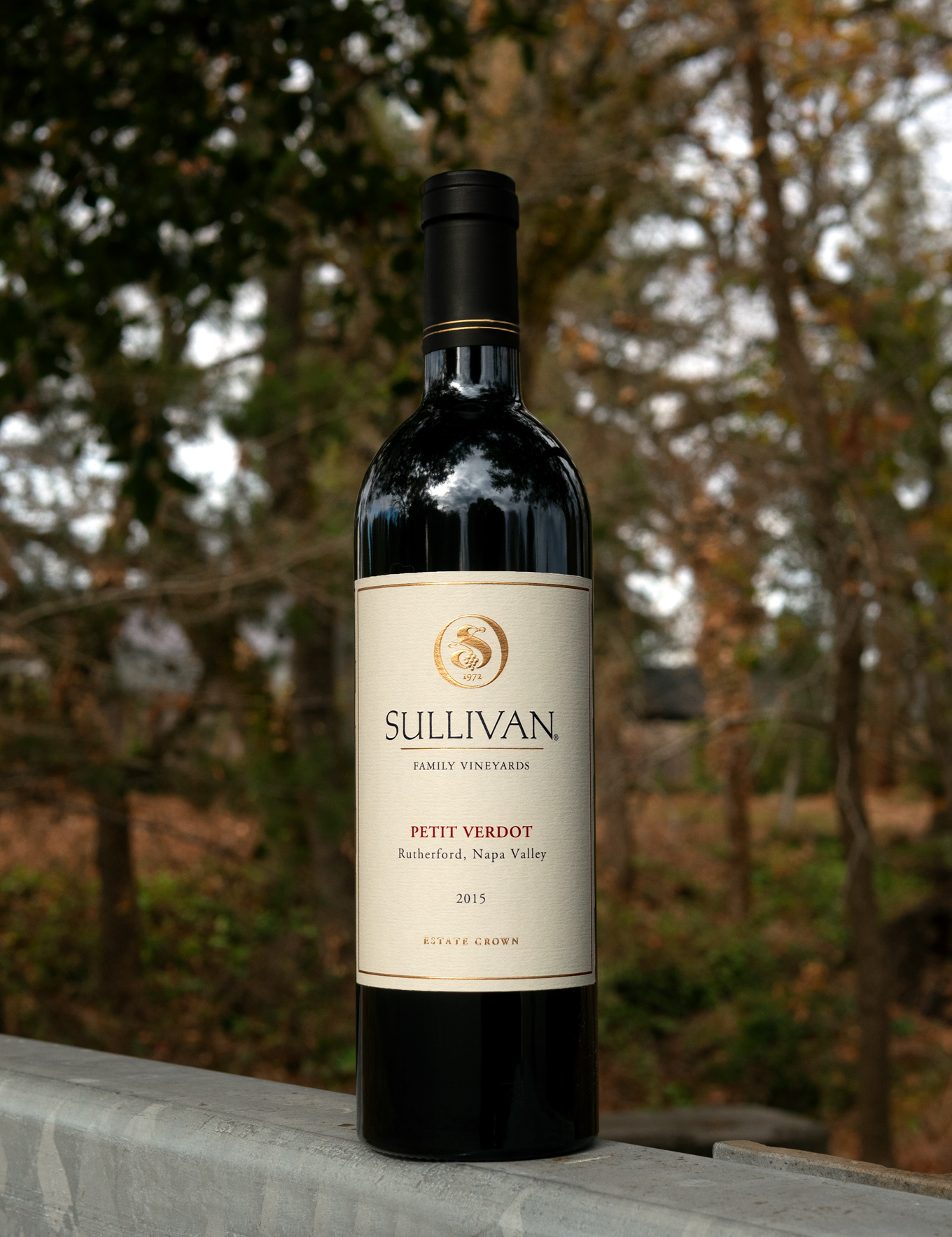 Sullivan 2015 Estate Grown Rutherford Petit Verdot 750ml Wine Bottle