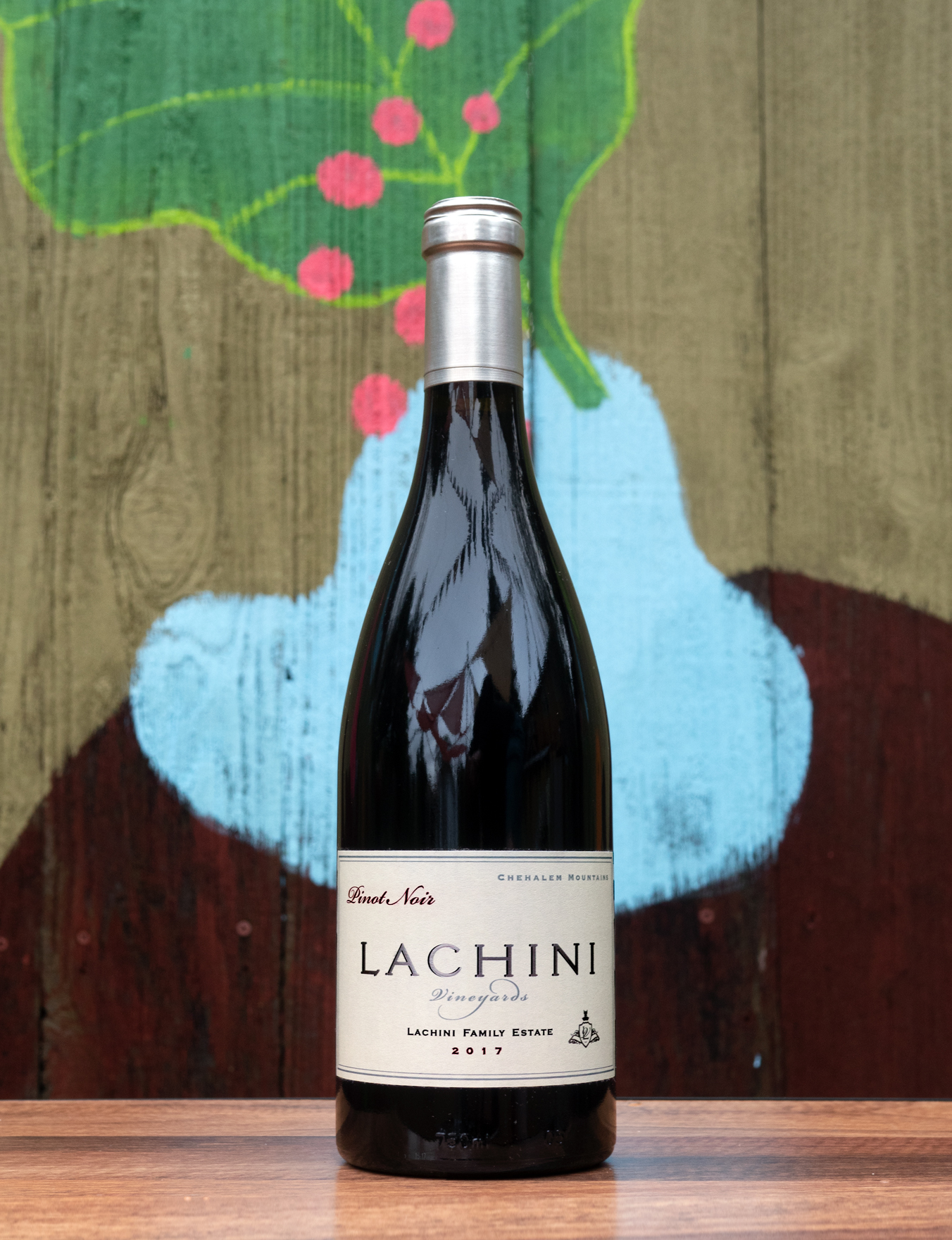 Lachini Vineyards 2017 Family Estate Chehalem Mountains Pinot Noir 750ml Wine Bottle