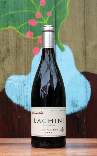 Lachini Vineyards 2017 Family Estate Chehalem Mountains Pinot Noir 750ml Wine Bottle