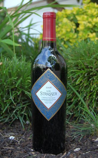 von Strasser Winery 2006 Diamond Mountain Cabernet Sauvignon 750ml Wine Bottle