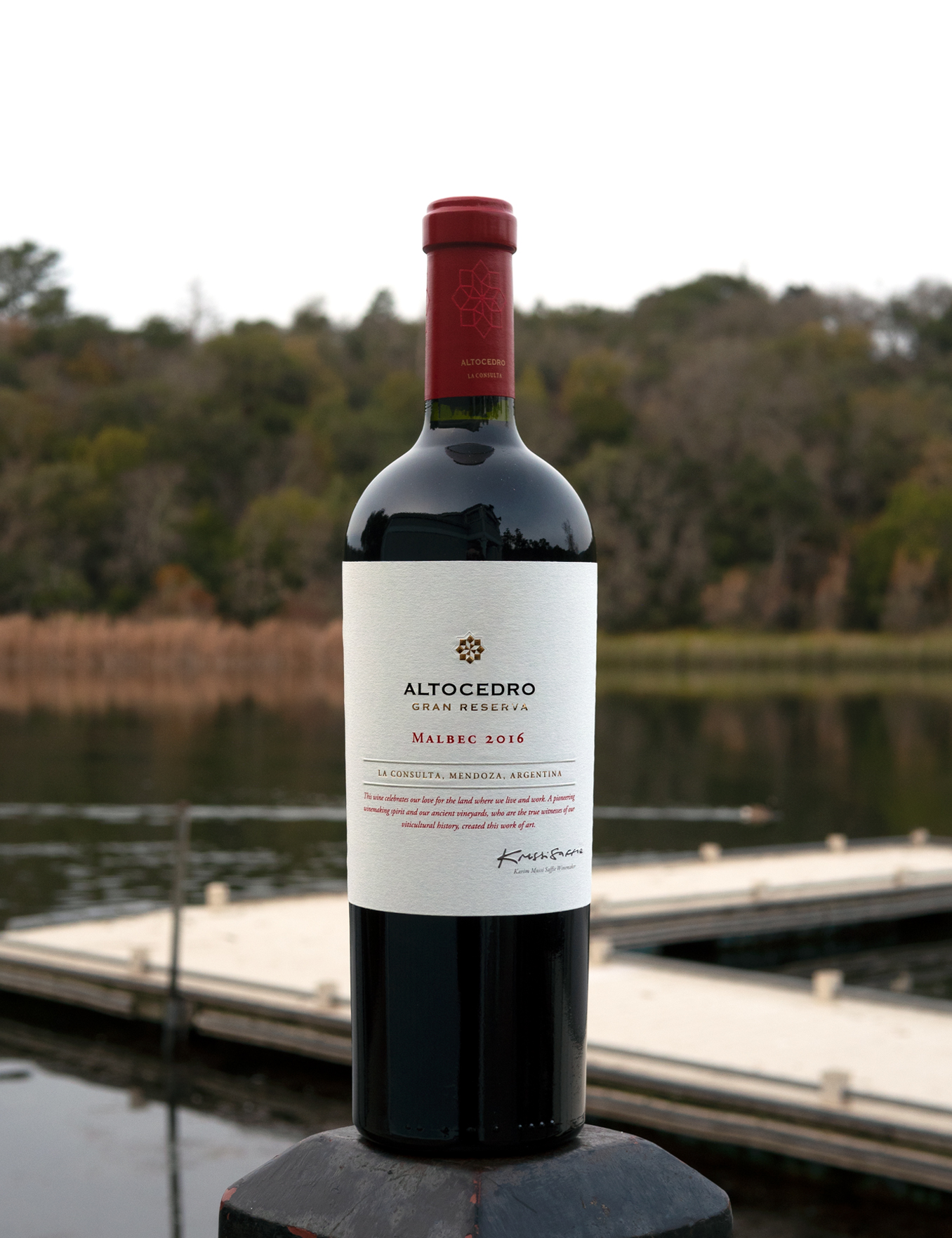 Altocedro 2016 Gran Reserva La Consulta Mendoza Malbec 750ml Wine Bottle