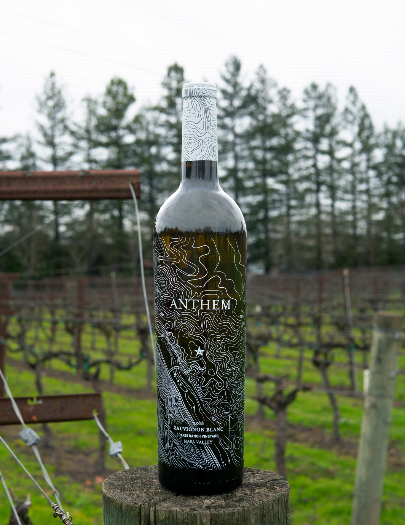 Anthem 2018 Carsi Ranch Napa Valley Sauvignon Blanc 750ml Wine Bottle