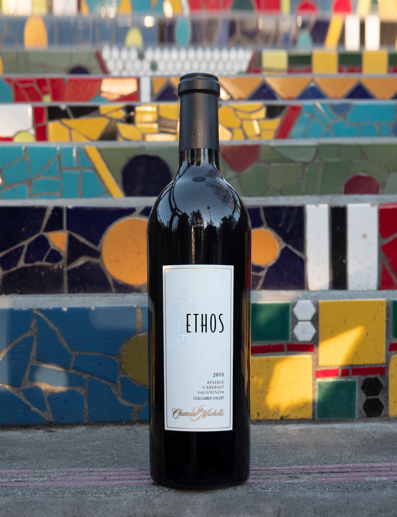 Chateau Ste. Michelle 2015 'Ethos' Reserve Cabernet Sauvignon 750ml Wine Bottle