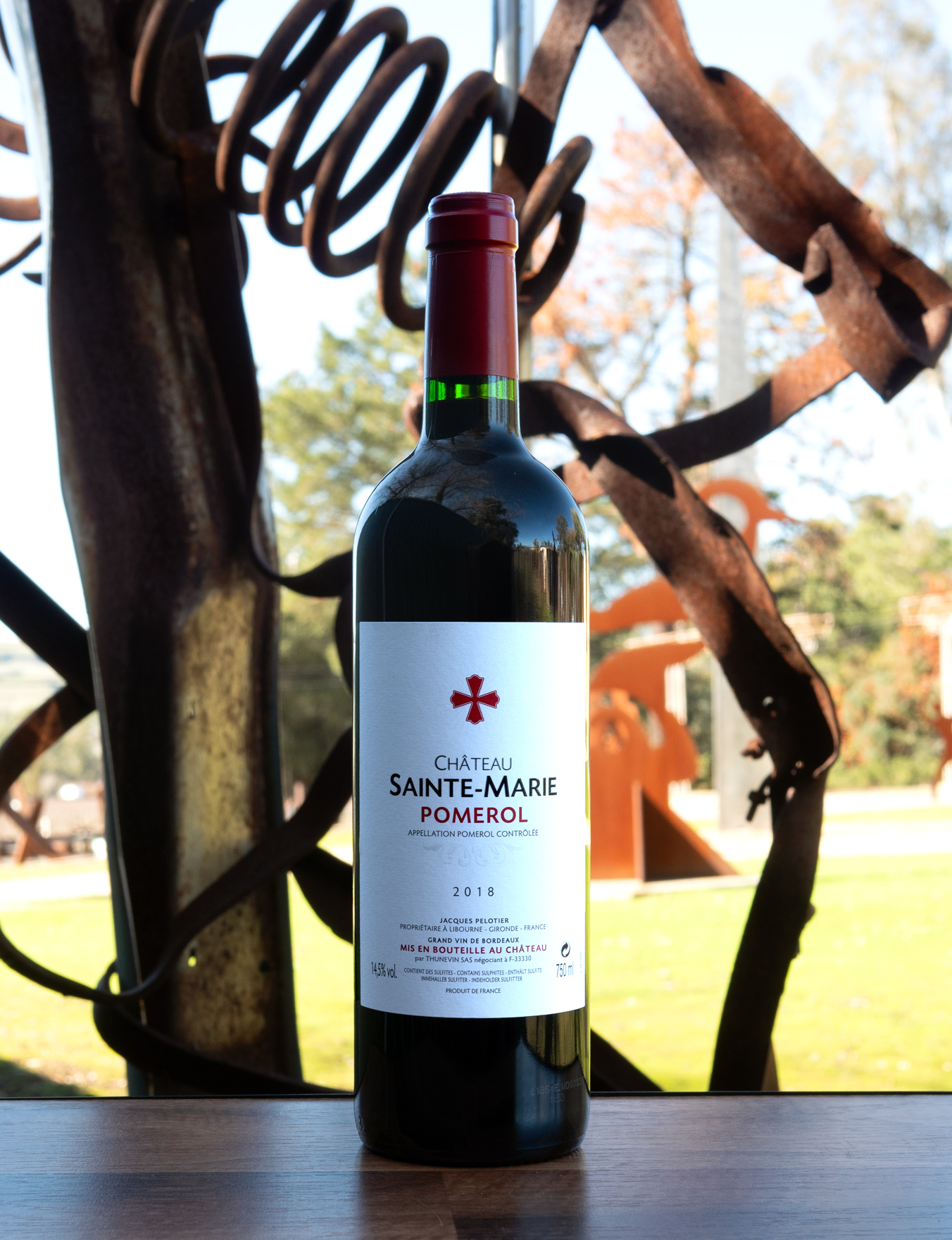 Château Sainte-Marie 2018 Pomerol 750ml Wine Bottle