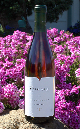 Merryvale Vineyards 2007 Carneros Chardonnay 750ml Wine Bottle