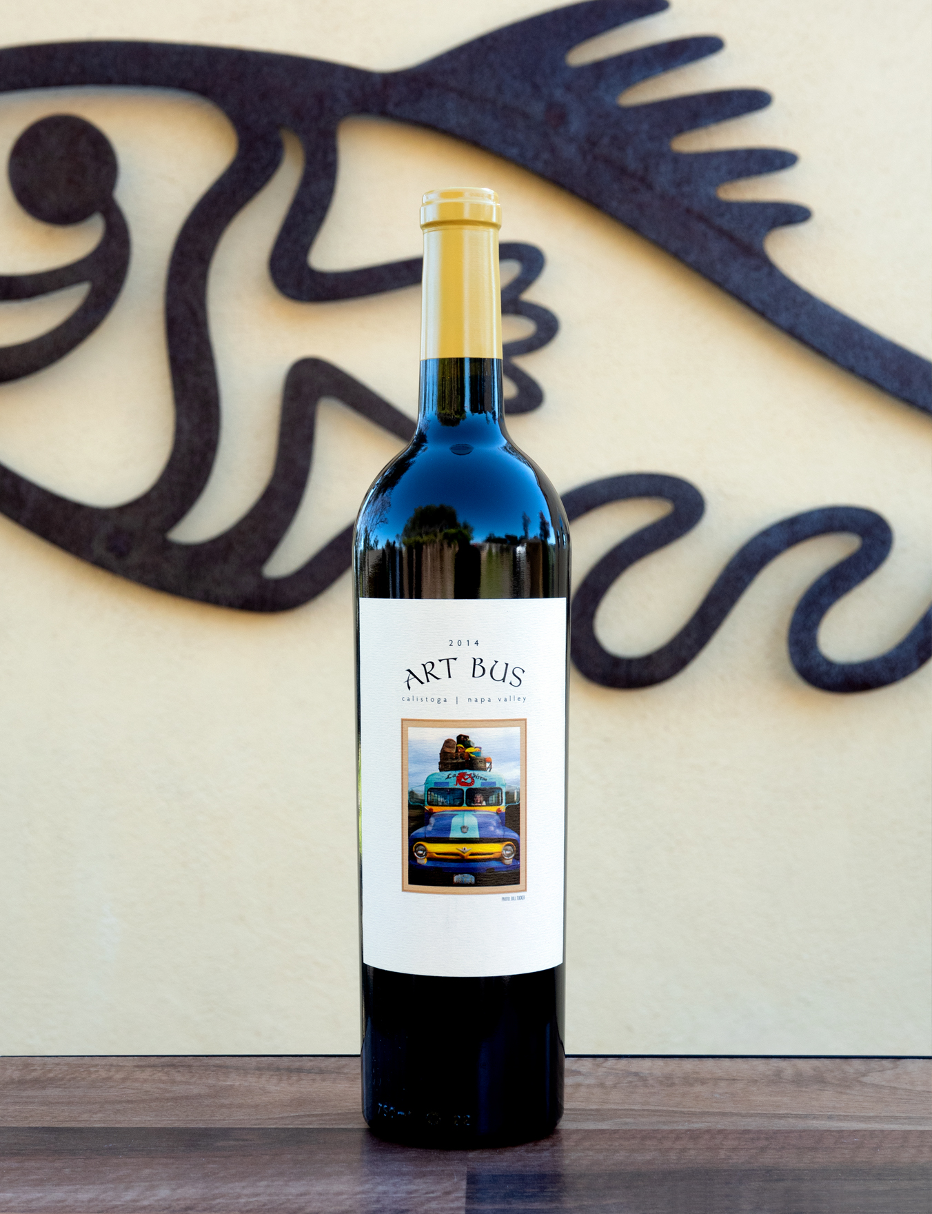 La Sirena 2014 'Art Bus' Napa Valley Red 750ml Wine Bottle