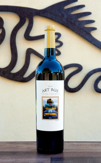 La Sirena 2014 'Art Bus' Napa Valley Red 750ml Wine Bottle