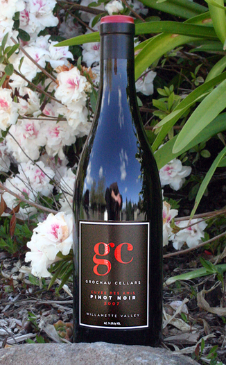 Grochau Cellars 2007 Cuvee Des Amis Pinot Noir 750ml Wine Bottle