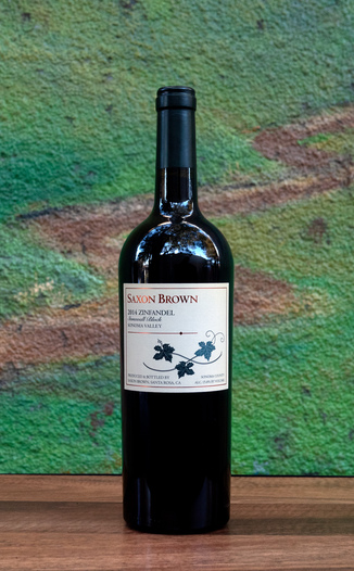 Saxon Brown 2014 Stonewall Block Sonoma Valley Zinfandel 750ml Wine Bottle