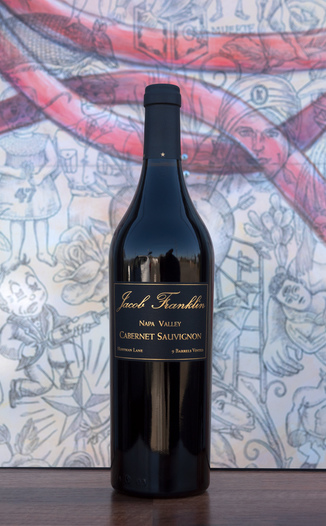 Jacob Franklin 2014 Hoffman Lane Napa Valley Cabernet Sauvignon 750ml Wine Bottle
