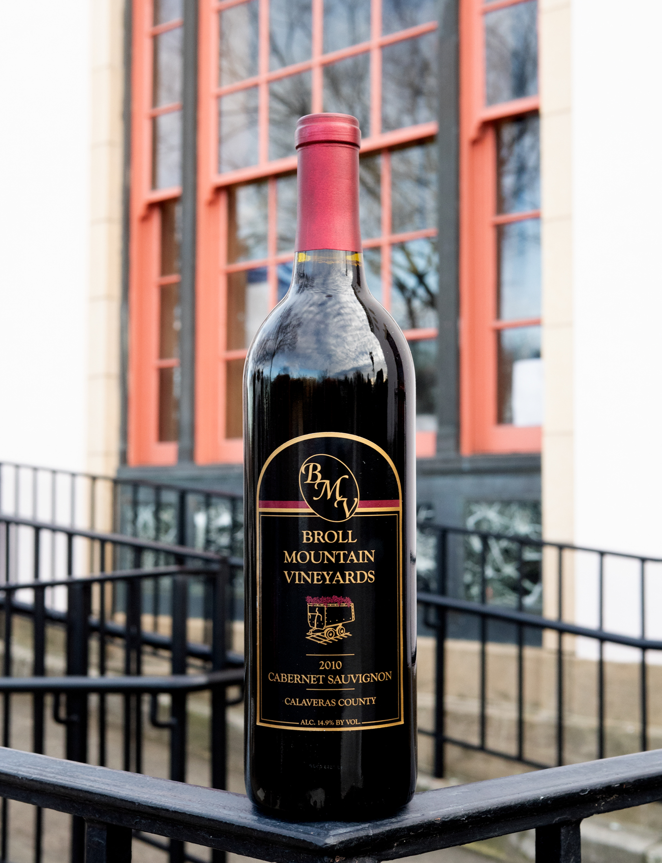 Broll Mountain Vineyards 2010 Calaveras County Estate Cabernet Sauvignon 750ml Wine Bottle