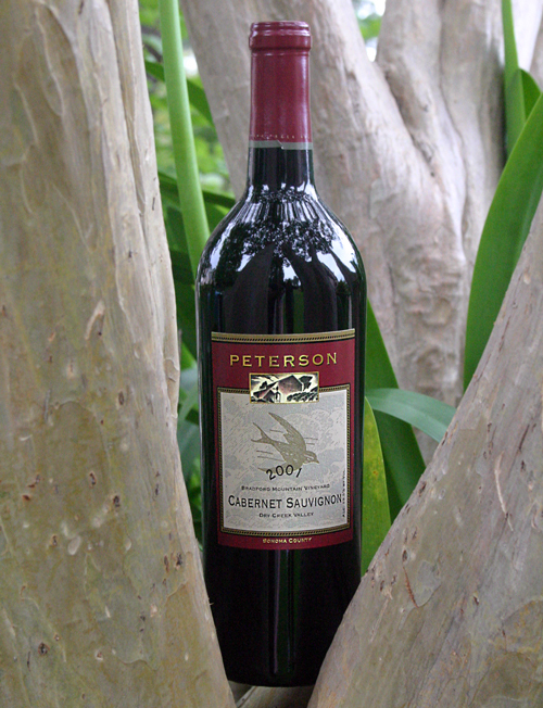Peterson 2001 Bradford Mountain Cabernet Sauvignon 750ml Wine Bottle