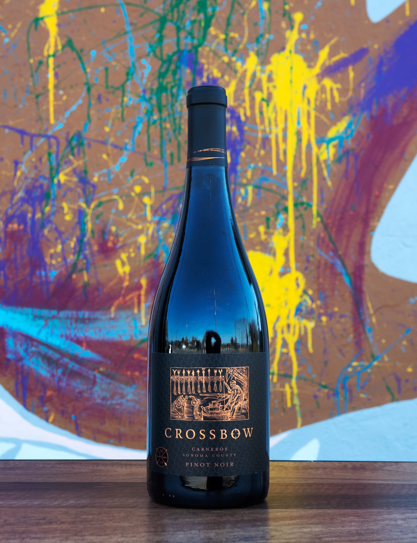 Crossbow 2018 Carneros Sonoma County Pinot Noir 750ml Wine Bottle
