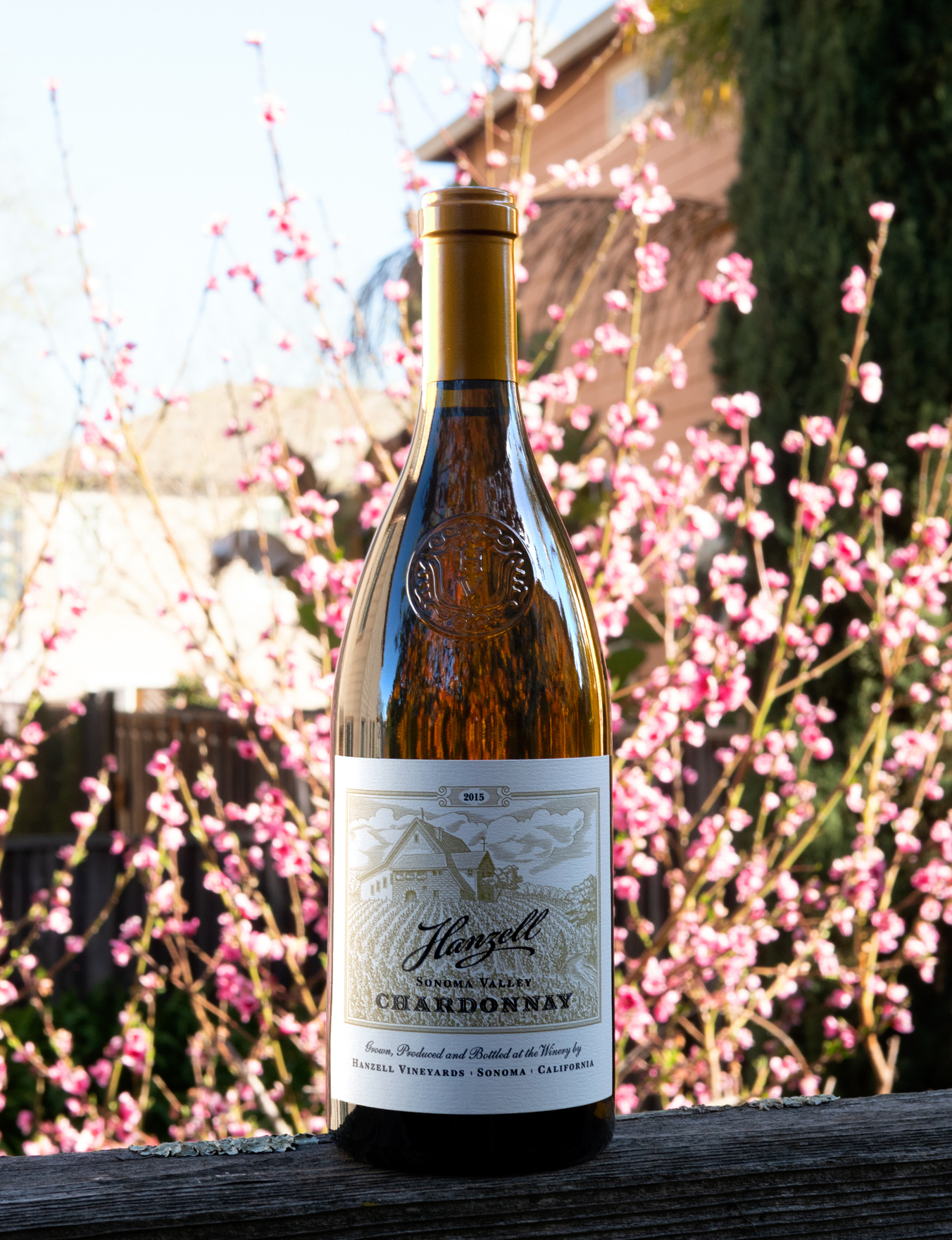 Hanzell 2015 Sonoma Valley Estate Chardonnay 750ml Wine Bottle
