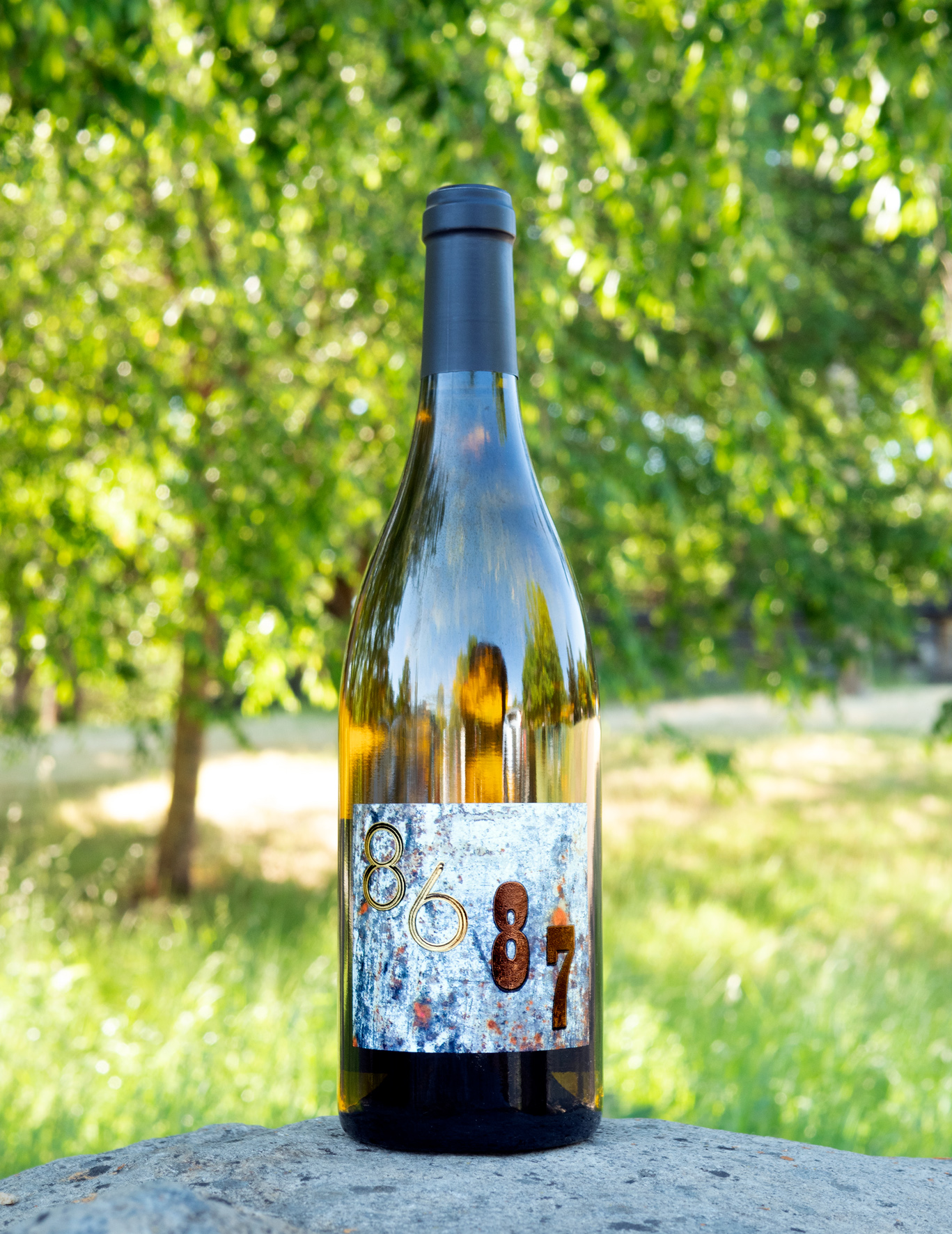 Hunter Glenn Estate 2016 '86/87' Carneros Napa Valley Chardonnay 750ml Wine Bottle