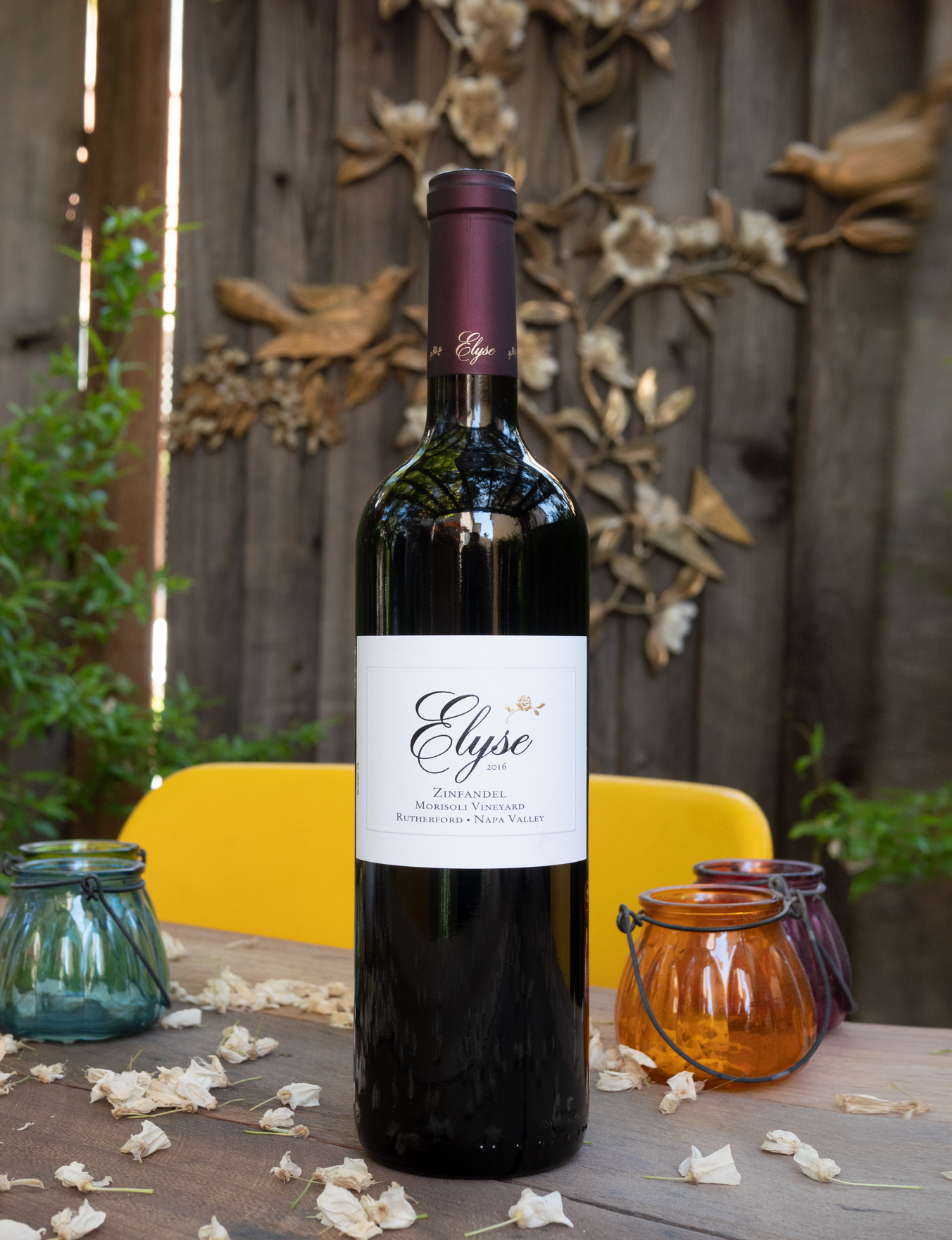 Elyse Winery 2016 Morisoli Vineyard Rutherford Zinfandel 750ml Wine Bottle