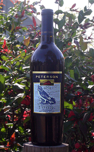 Peterson 2006 West Vineyard Zinfandel Tradizionale 750ml Wine Bottle