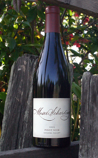 Moser Scharding 2005 Sonoma Valley Pinot Noir 750ml Wine Bottle