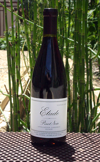 Etude 2005 Carneros Estate Pinot Noir 750ml Wine Bottle