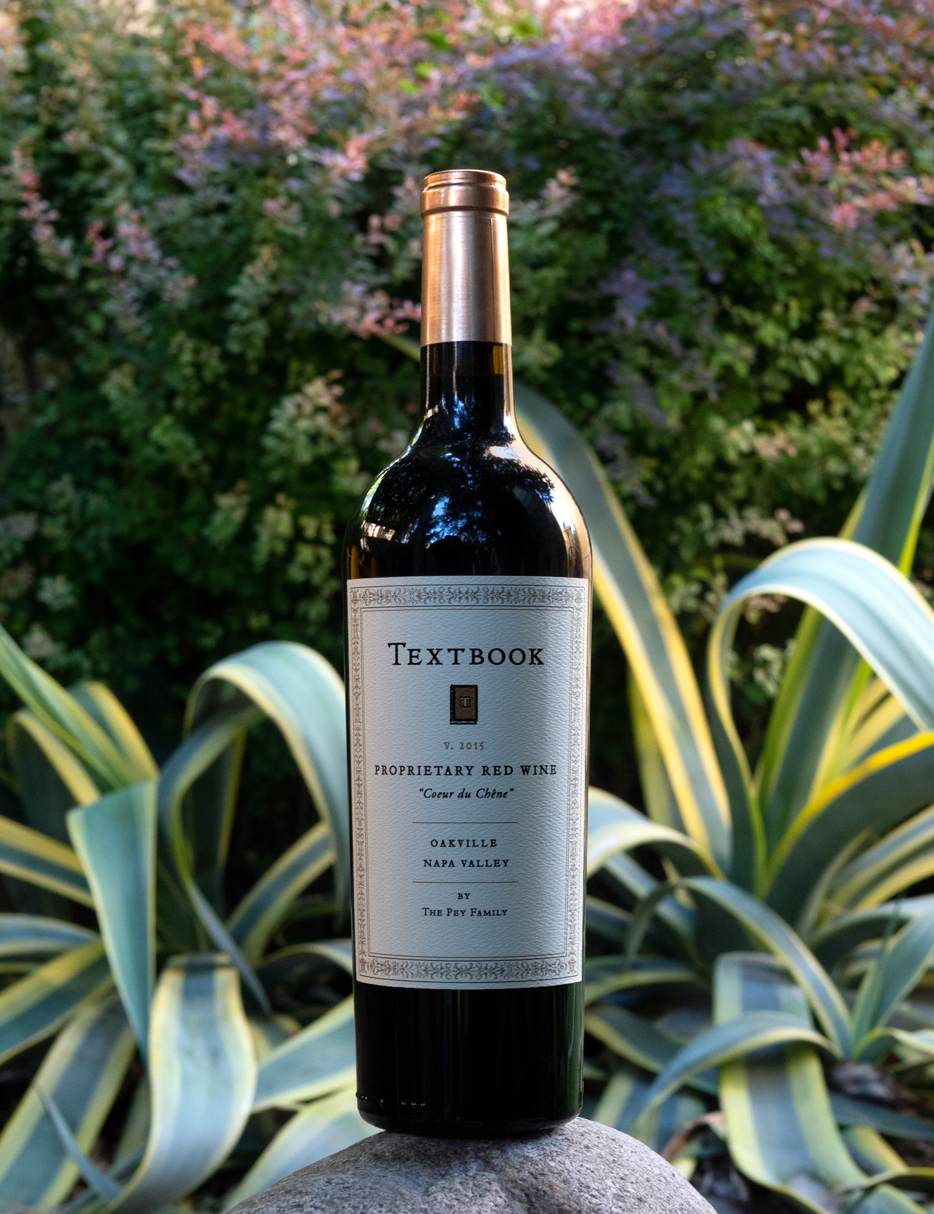 TEXTBOOK 2015 'Coeur du Chene' Oakville Proprietary Red 750ml Wine Bottle