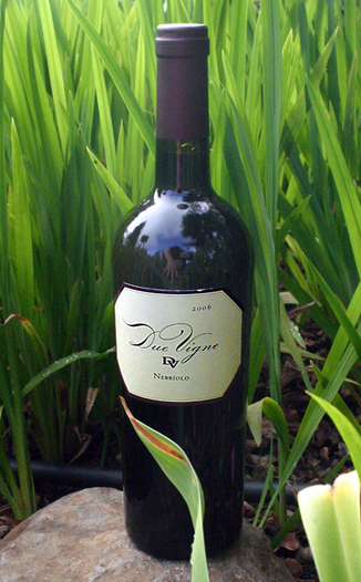 Due Vigne di Famiglia 2006 El Dorado County Nebbiolo 750ml Wine Bottle