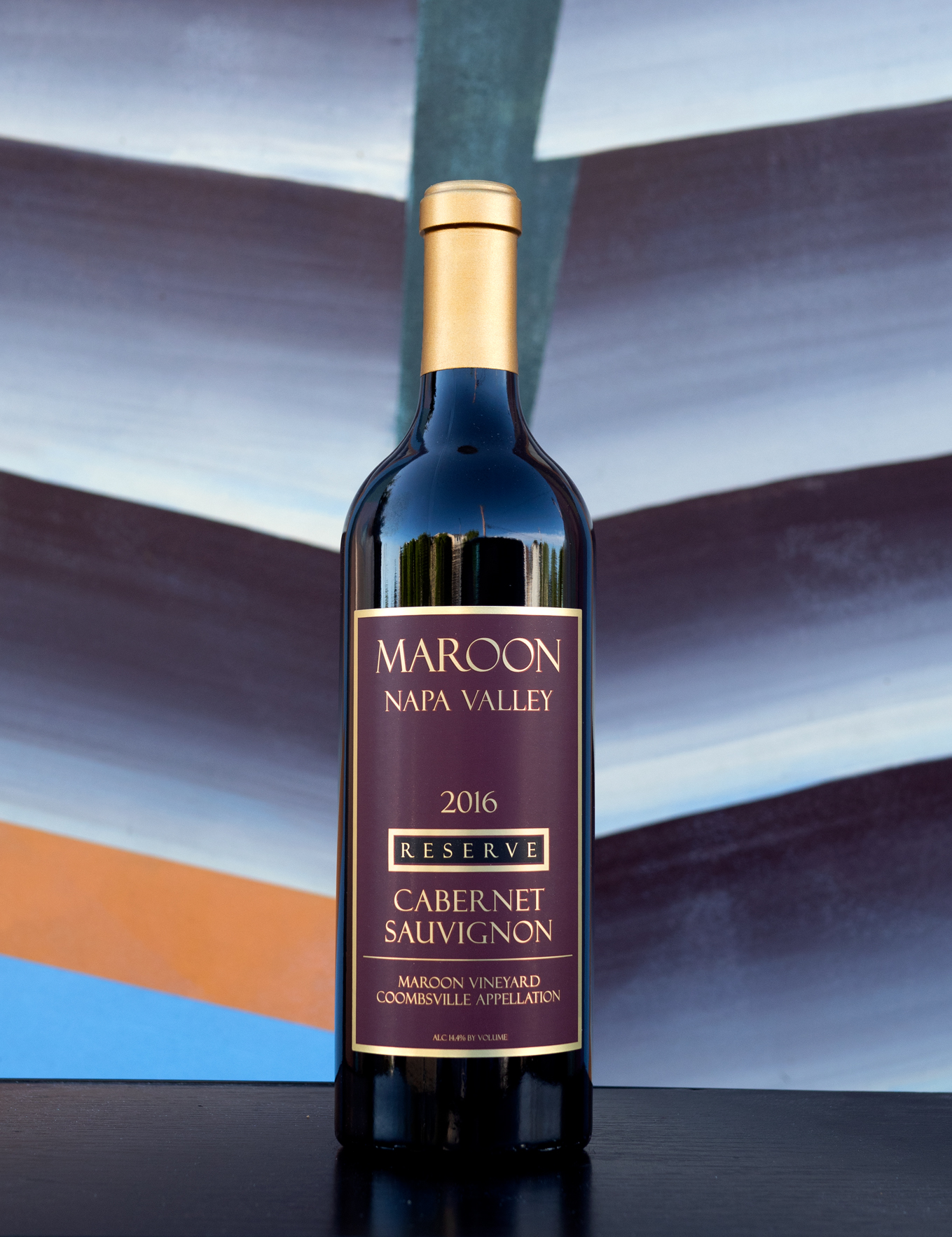 Maroon 2016 'Maroon Vineyard' Coombsville Reserve Cabernet Sauvignon 750ml Wine Bottle