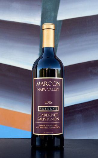 Maroon 2016 'Maroon Vineyard' Coombsville Reserve Cabernet Sauvignon 750ml Wine Bottle