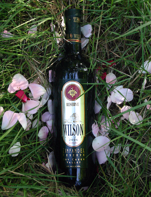 Wilson 2006 Estate Reserve Zinfandel 750ml Wine Bottle