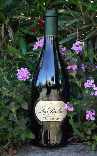 Fess Parker Winery 2006 Ashley's Vineyard Chardonnay 750ml Wine Bottle