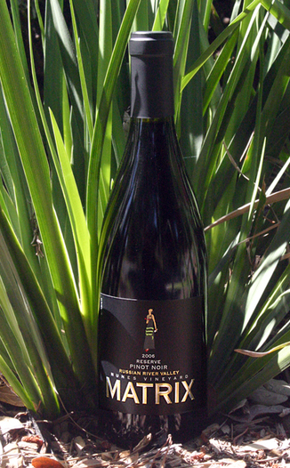 Matrix 2006 Reserve Russian River Valley Pinot Noir 750ml Wine Bottle