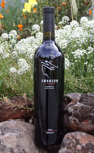 Swanson Vineyards 2005 Oakville Merlot 750ml Wine Bottle