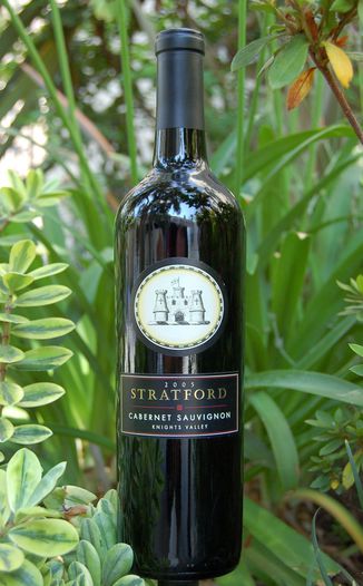Stratford Winery 2005 Knights Valley Cabernet Sauvignon 750ml Wine Bottle