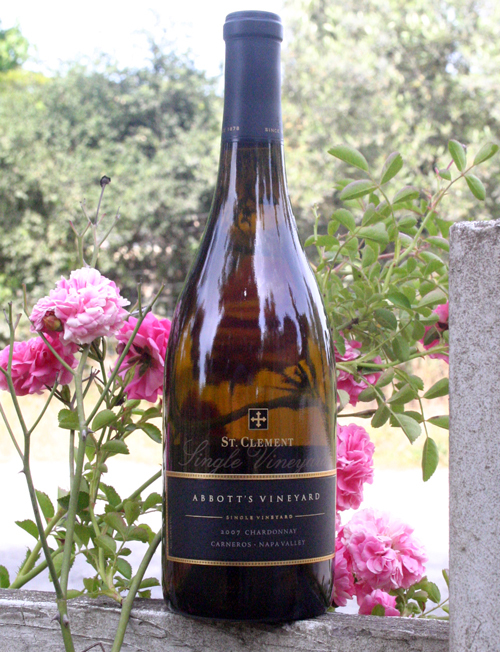 St. Clement Vineyards 2007 Abbott's Vineyard Carneros Chardonnay 750ml Wine Bottle